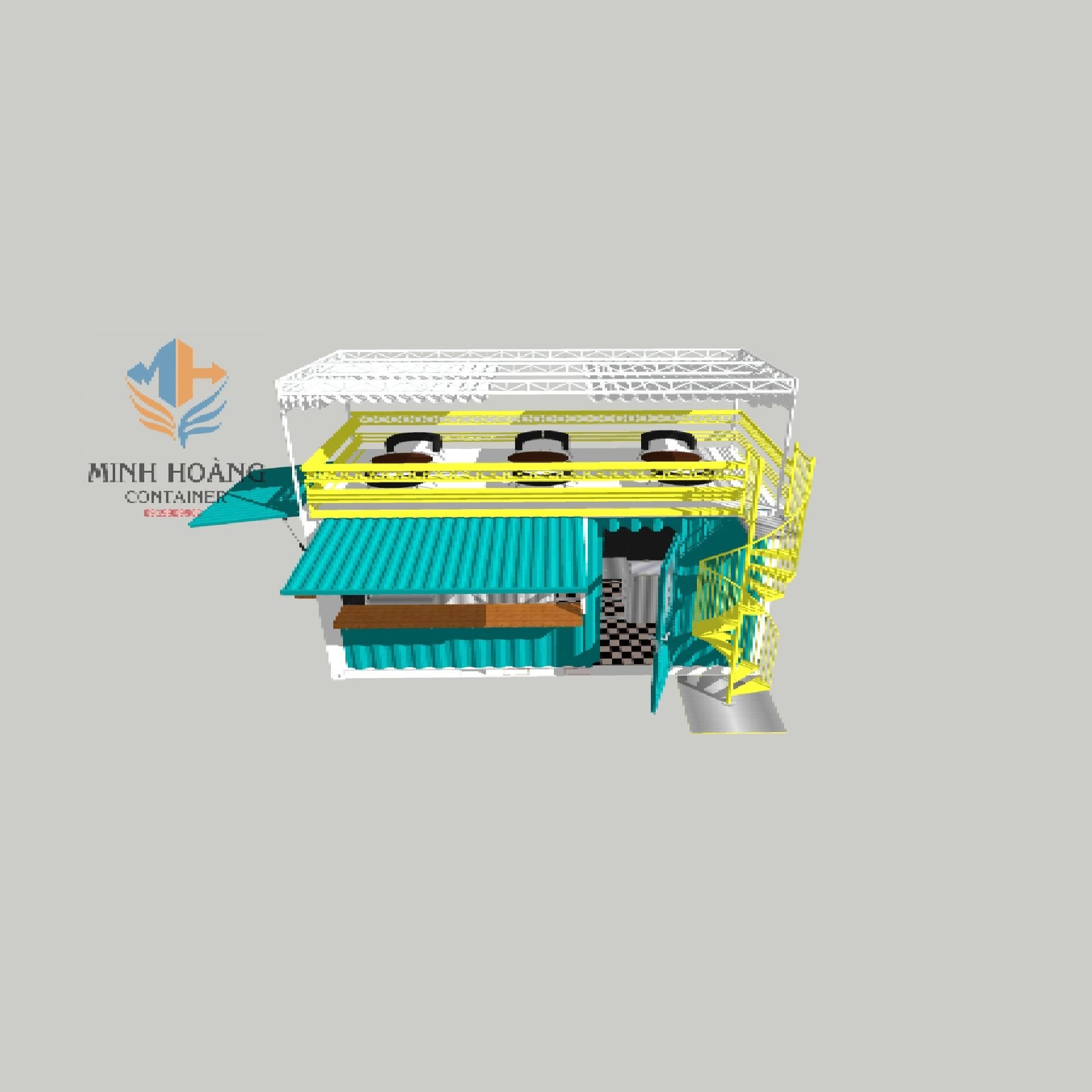Mẫu Thiết Kế Minh Hoàng Container